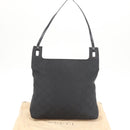 GUCCI GG Canvas Tote Bag Black 001 3102 Auth 142519-23