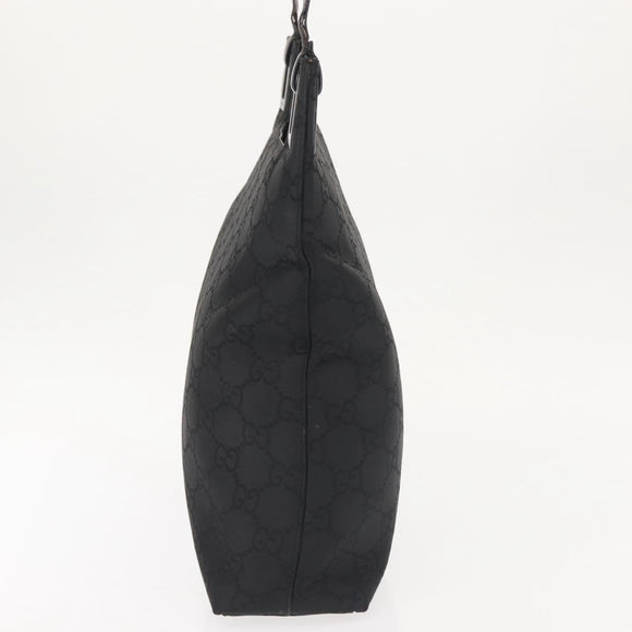 GUCCI GG Canvas Tote Bag Black 001 3102 Auth 142519