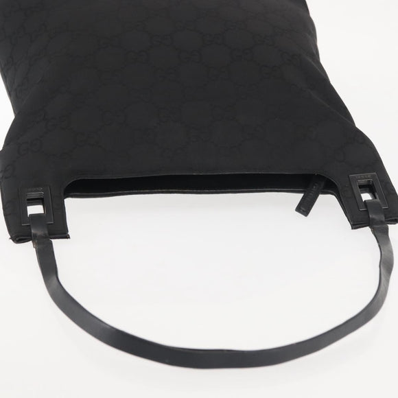 GUCCI GG Canvas Tote Bag Black 001 3102 Auth 142519