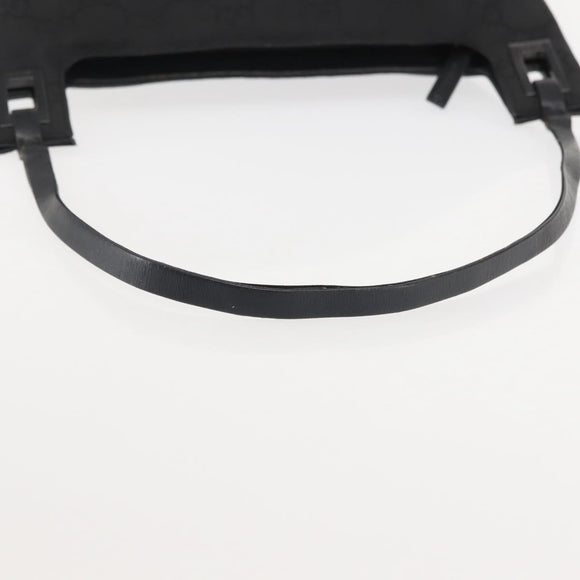 GUCCI GG Canvas Tote Bag Black 001 3102 Auth 142519