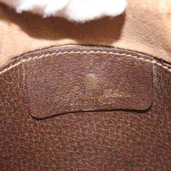 GUCCI GG Supreme Web Sherry Line Shoulder Bag PVC Beige 904 02 047 Auth 142525