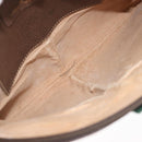 GUCCI GG Supreme Web Sherry Line Shoulder Bag PVC Beige 904 02 047 Auth 142525-17