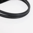 GUCCI GG Canvas Tote Bag Black Silver 113016 Auth 142531-7