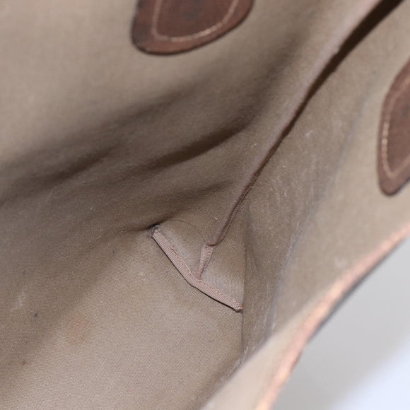 GUCCI GG Supreme Web Sherry Line Tote Bag PVC Beige Red 378 02 003 Auth 142533