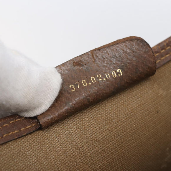 GUCCI GG Supreme Web Sherry Line Tote Bag PVC Beige Red 378 02 003 Auth 142533