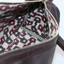 GUCCI GG Canvas Guccissima Hand Bag Leather Brown Gold 130942 Auth 142535-18