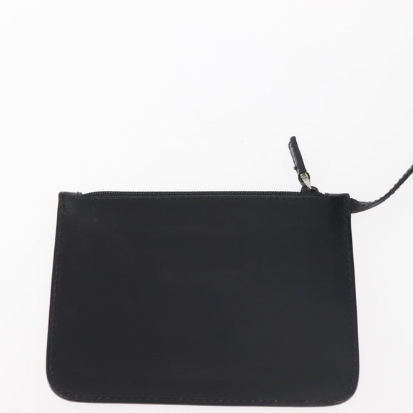 GUCCI GG Canvas Hand Bag Black Silver 94898 Auth 142537