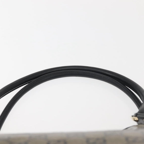 GUCCI GG Crystal Tote Bag Gold Navy 197953 Auth 142538