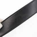 GUCCI Bamboo Hand Bag Canvas 2way Black Silver 001 1638 1705 Auth 142542-9