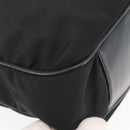 GUCCI Bamboo Hand Bag Canvas 2way Black Silver 001 1638 1705 Auth 142542-10