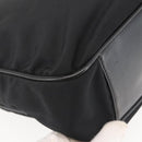 GUCCI Bamboo Hand Bag Canvas 2way Black Silver 001 1638 1705 Auth 142542-17