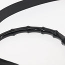 GUCCI Bamboo Hand Bag Canvas 2way Black Silver 001 1638 1705 Auth 142542-14