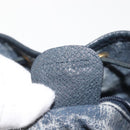 GUCCI GG Supreme Shoulder Bag PVC Navy Gold 001 084 0853 Auth 142551-12