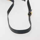 GUCCI GG Supreme Shoulder Bag PVC Navy Gold 001 084 0853 Auth 142551-7