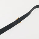 GUCCI GG Supreme Shoulder Bag PVC Navy Gold 001 084 0853 Auth 142551-8