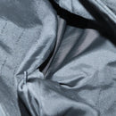 BVLGARI Boston Bag Leather 2way Black Silver Auth 142552-25