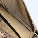 FENDI Zucca Canvas Shoulder Bag Brown Auth 142559-22