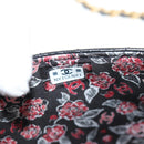 CHANEL Matelasse Chain Mini Shoulder Bag Calf Skin Black Gold CC Auth 142563M-11