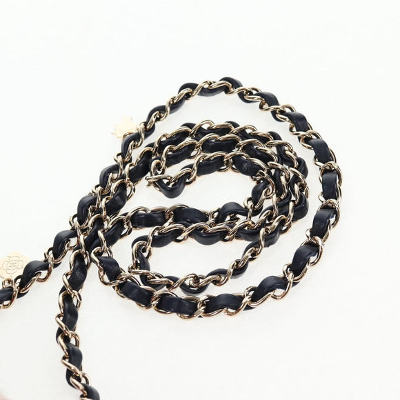 CHANEL Matelasse Chain Shoulder Bag Tweed Red Gold CC Auth 142564M