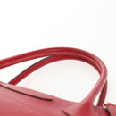 HERMES Bolide 31 Hand Bag Taurillon Leather Red Silver Auth 142568SM-15