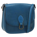 LOUIS VUITTON Epi Saint Cloud GM Shoulder Bag Toledo Blue M52195 LV Auth 142604-1