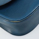 LOUIS VUITTON Epi Saint Cloud GM Shoulder Bag Toledo Blue M52195 LV Auth 142604-15