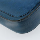 LOUIS VUITTON Epi Saint Cloud GM Shoulder Bag Toledo Blue M52195 LV Auth 142604-17