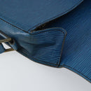 LOUIS VUITTON Epi Saint Cloud GM Shoulder Bag Toledo Blue M52195 LV Auth 142604-21