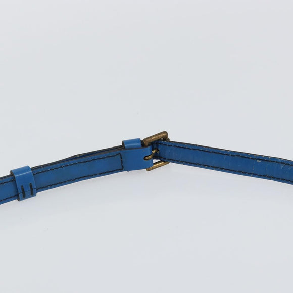 LOUIS VUITTON Epi Trocadero 27 Shoulder Bag Blue M52315 LV Auth 142606