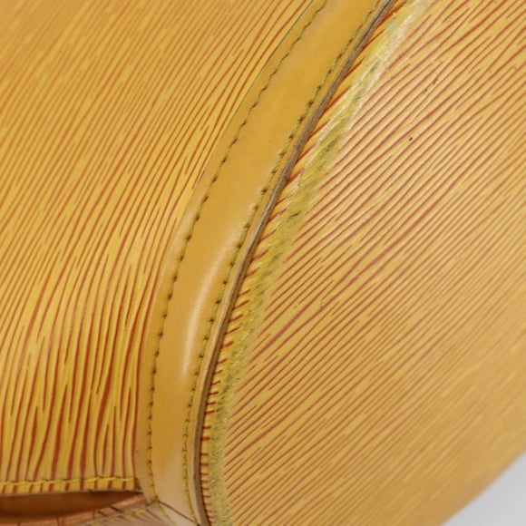 LOUIS VUITTON Epi Saint Jacques Shopping Shoulder Bag Yellow M52269 Auth 142607