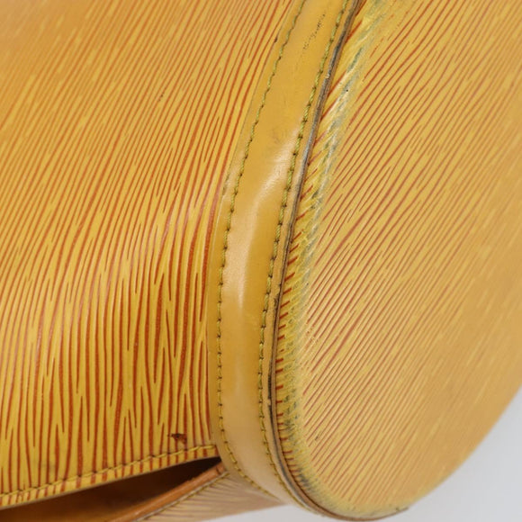 LOUIS VUITTON Epi Saint Jacques Shopping Shoulder Bag Yellow M52269 Auth 142607