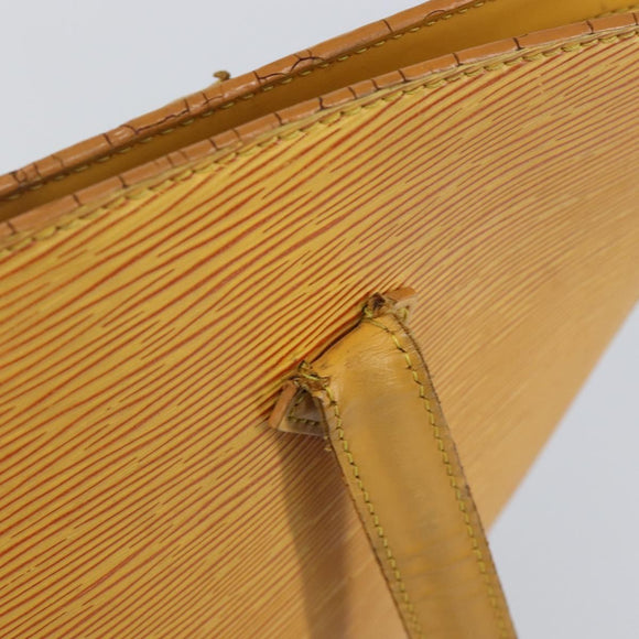 LOUIS VUITTON Epi Saint Jacques Shopping Shoulder Bag Yellow M52269 Auth 142607