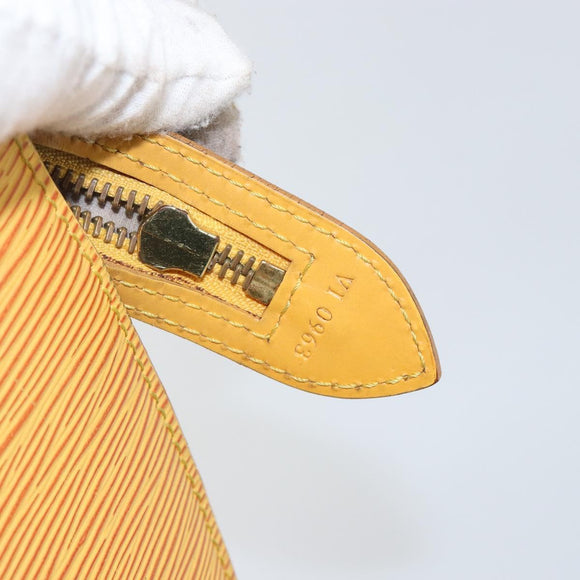 LOUIS VUITTON Epi Saint Jacques Shopping Shoulder Bag Yellow M52269 Auth 142607
