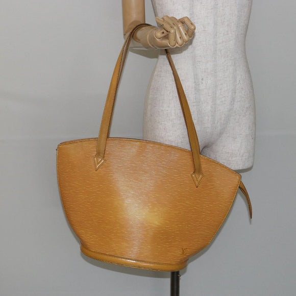 LOUIS VUITTON Epi Saint Jacques Shopping Shoulder Bag Yellow M52269 Auth 142607