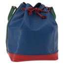LOUIS VUITTON Epi Toriko Color Noe Bag Red Blue Green M44084 Auth 142609-1
