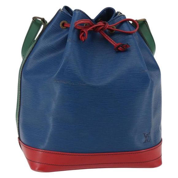 LOUIS VUITTON Epi Toriko Color Noe Bag Red Blue Green M44084 Auth 142609