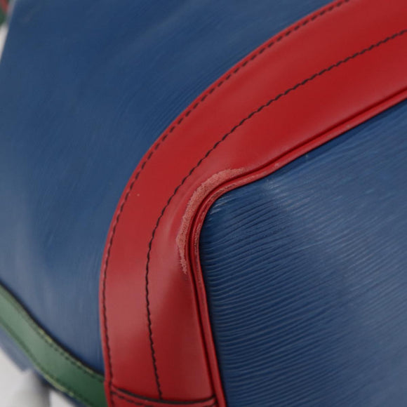 LOUIS VUITTON Epi Toriko Color Noe Bag Red Blue Green M44084 Auth 142609