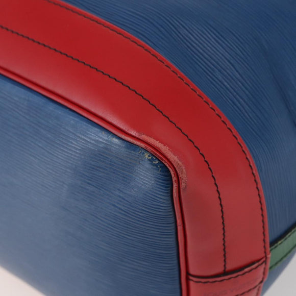LOUIS VUITTON Epi Toriko Color Noe Bag Red Blue Green M44084 Auth 142609