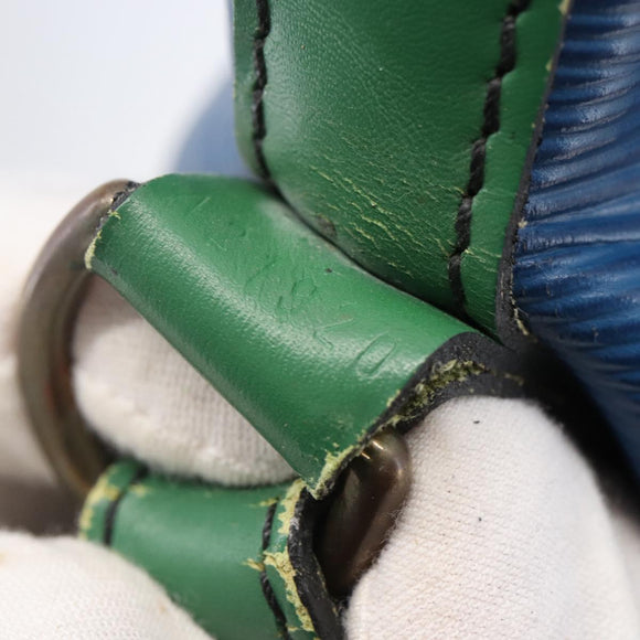 LOUIS VUITTON Epi Toriko Color Noe Bag Red Blue Green M44084 Auth 142609