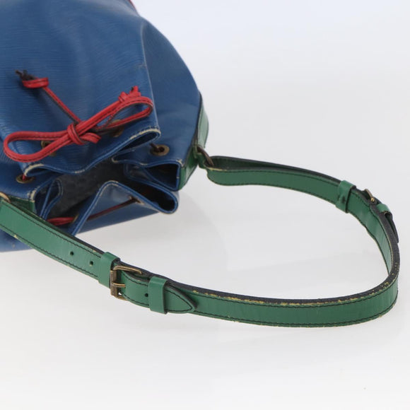 LOUIS VUITTON Epi Toriko Color Noe Bag Red Blue Green M44084 Auth 142609