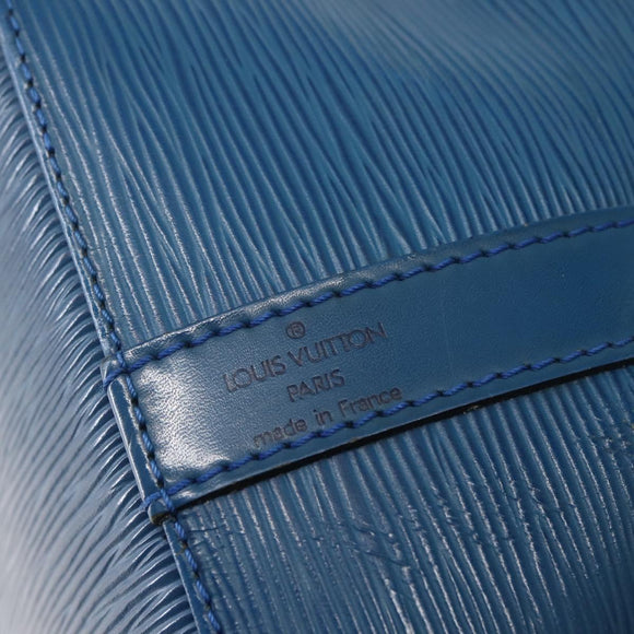 LOUIS VUITTON Epi Petit Noe Shoulder Bag Blue M44105 LV Auth 142610