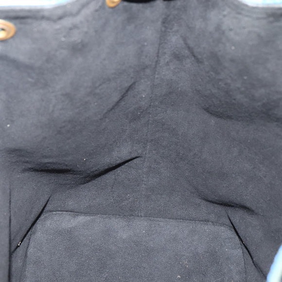 LOUIS VUITTON Epi Petit Noe Shoulder Bag Blue M44105 LV Auth 142610