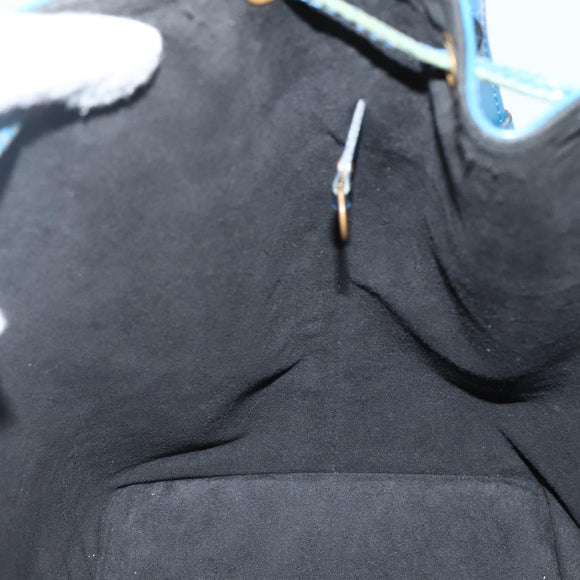 LOUIS VUITTON Epi Petit Noe Shoulder Bag Blue M44105 LV Auth 142610