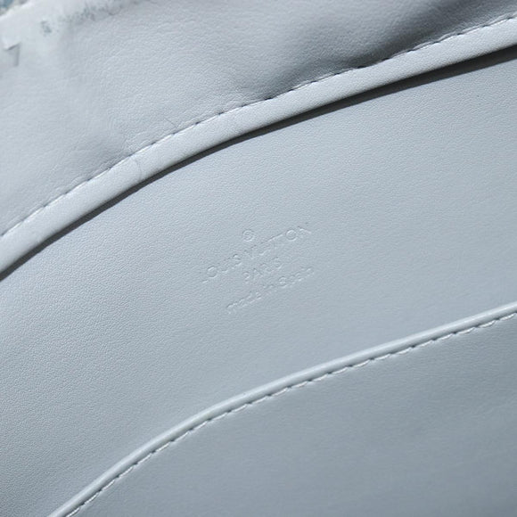 LOUIS VUITTON Monogram Vernis Columbus Tote Bag Gris M91028 LV Auth 142612