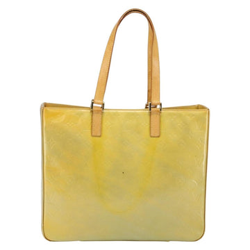 LOUIS VUITTON Monogram Vernis Columbus Tote Bag Gris M91028 LV Auth 142612 - 0