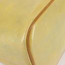 LOUIS VUITTON Monogram Vernis Houston Hand Bag Gris M91053 LV Auth 142613-14