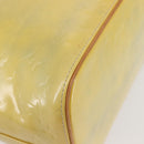 LOUIS VUITTON Monogram Vernis Houston Hand Bag Gris M91053 LV Auth 142613-16