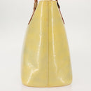 LOUIS VUITTON Monogram Vernis Houston Hand Bag Gris M91053 LV Auth 142613-3