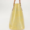 LOUIS VUITTON Monogram Vernis Houston Hand Bag Gris M91053 LV Auth 142613-4