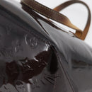 LOUIS VUITTON Monogram Vernis Bellevue GM Tote Bag Amarante M93589 Auth 142614-17